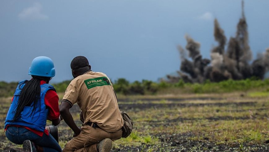 Mine action in the Democratic Republic of the Congo. UNMAS DRC