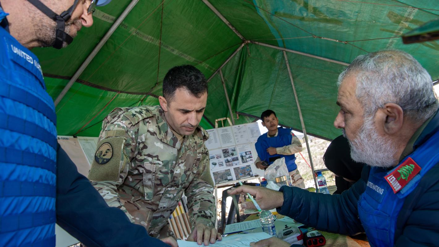 UNIFIL hands over cleared minefield to LAF