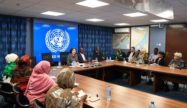 UN’s top political official visits Somalia, discusses priority issues with Government and civil society UN’s top political official visits Somalia, discusses priority issues with Government and civil society