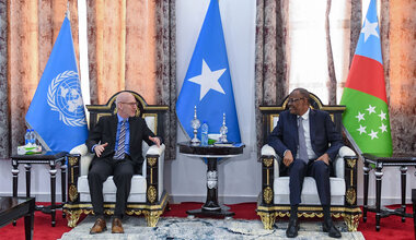 UN congratulates President Hassan Sheikh Mohamud on inauguration