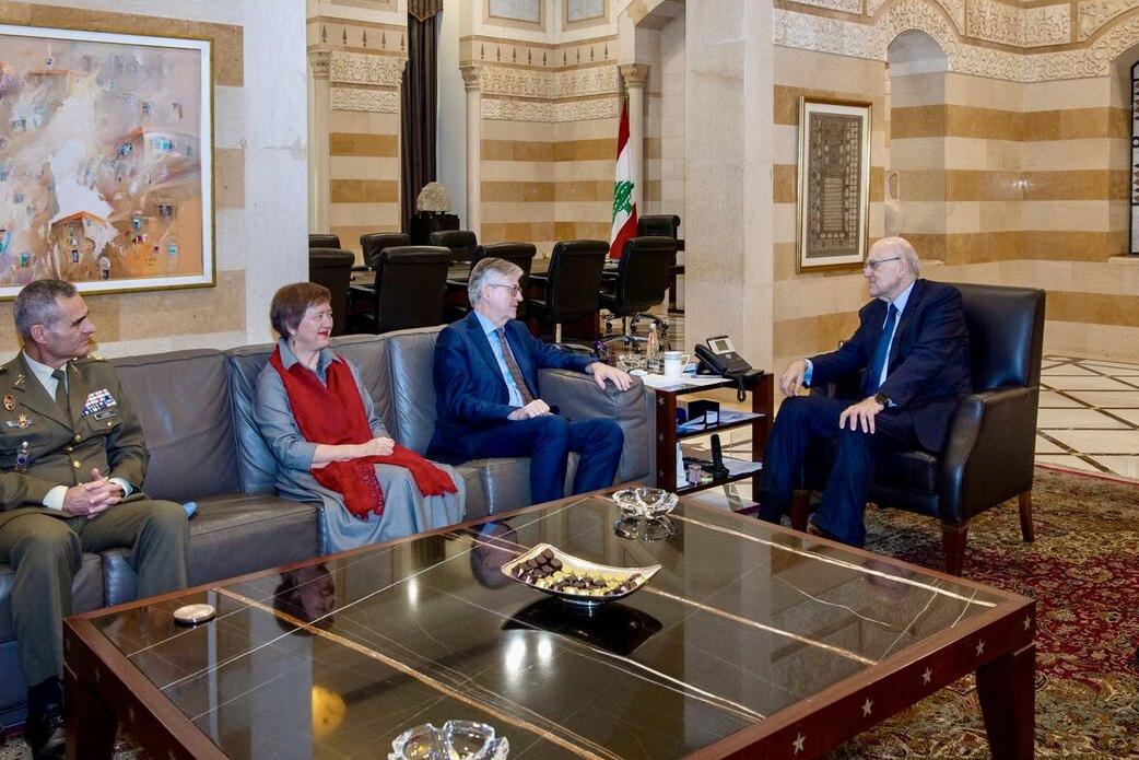 Jean-Pierre Lacroix with high-level representatives.