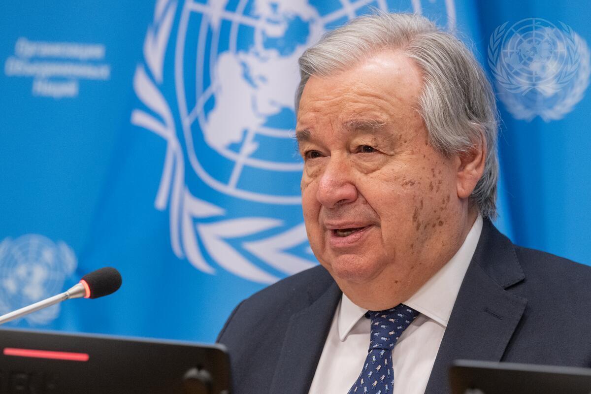 Secretary General Antonio Guterres