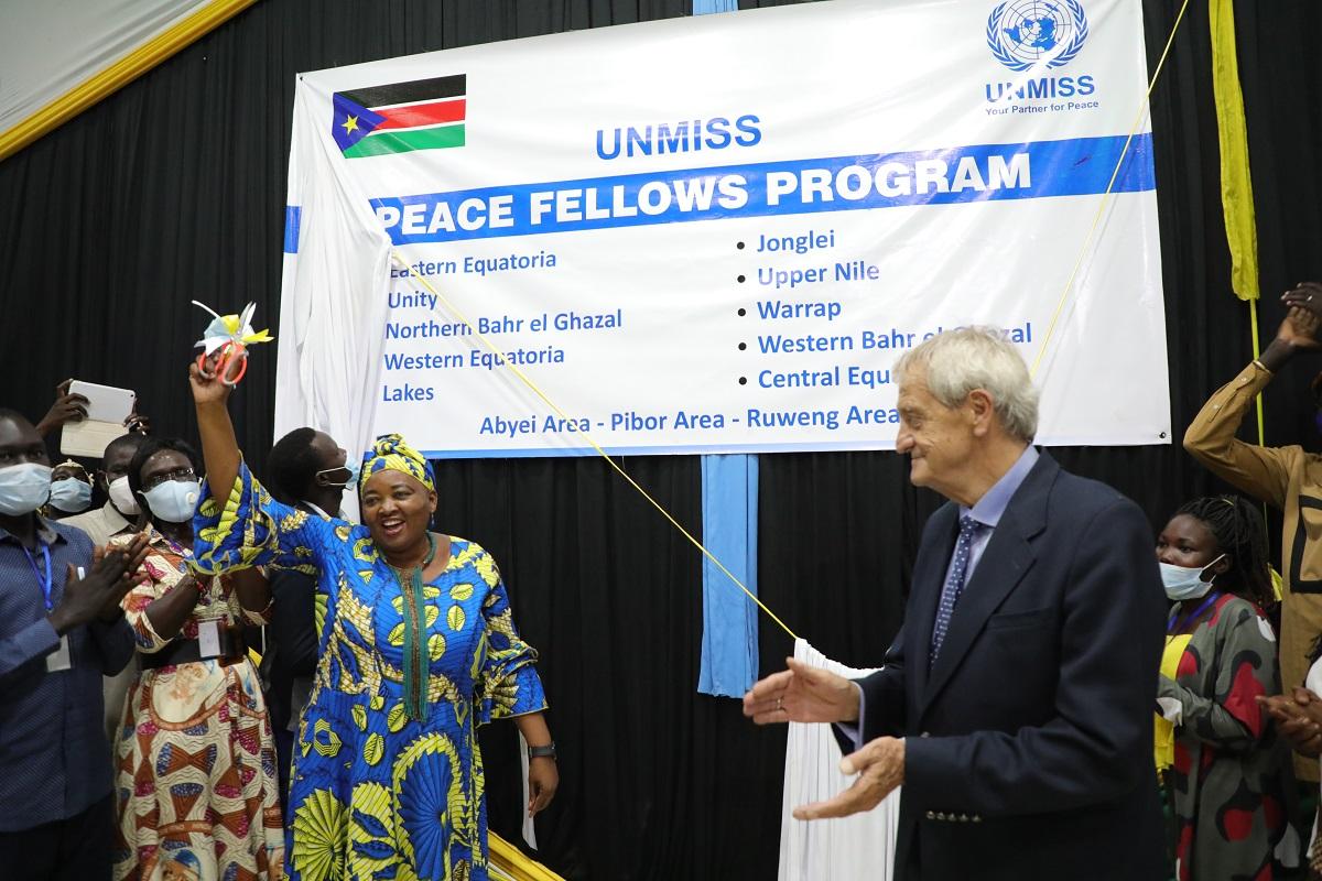 Opening ceremony for the UNMISS Peace Fellows program