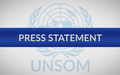 UN in Somalia confirms that an employee of a commercial contractor has tested positive for the COVID-19 virus