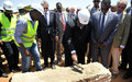 Foundation set for the Mogadishu Police Court Complex 