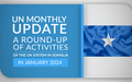 A round-up of activities of the UN system in Somalia in January 2024