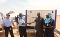 UNSOM’s office in Garowe deliver generator to support Puntland’s police 