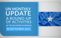 A round-up of activities of the UN system in Somalia in September 2023