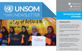 UNSOM Quarterly Newsletter, Issue 25, December 2022