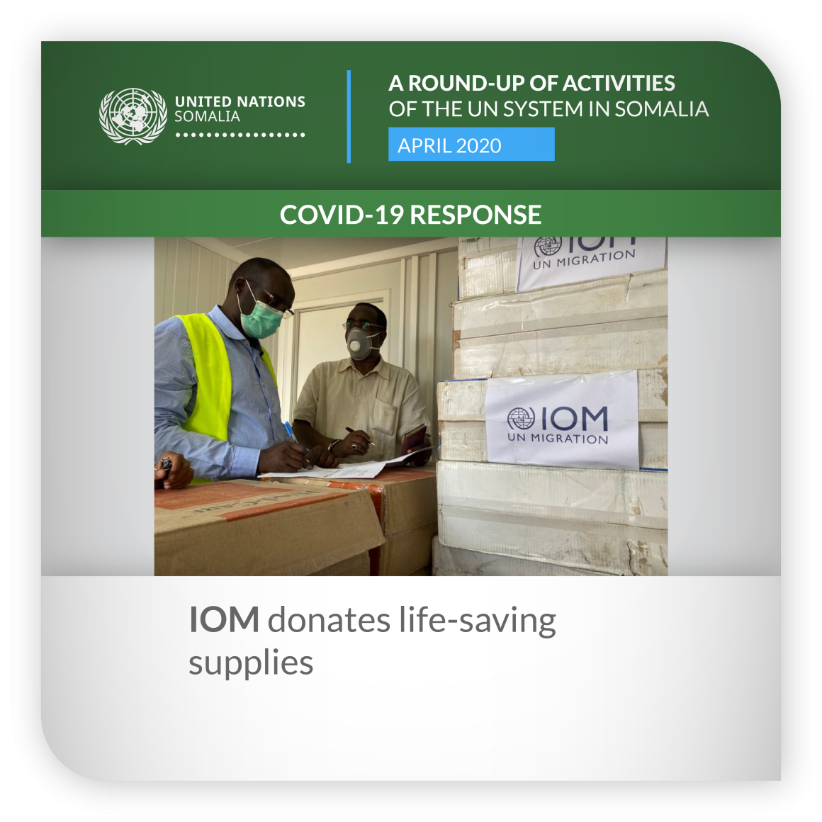 ROUNDUP IOM APRIL 2020