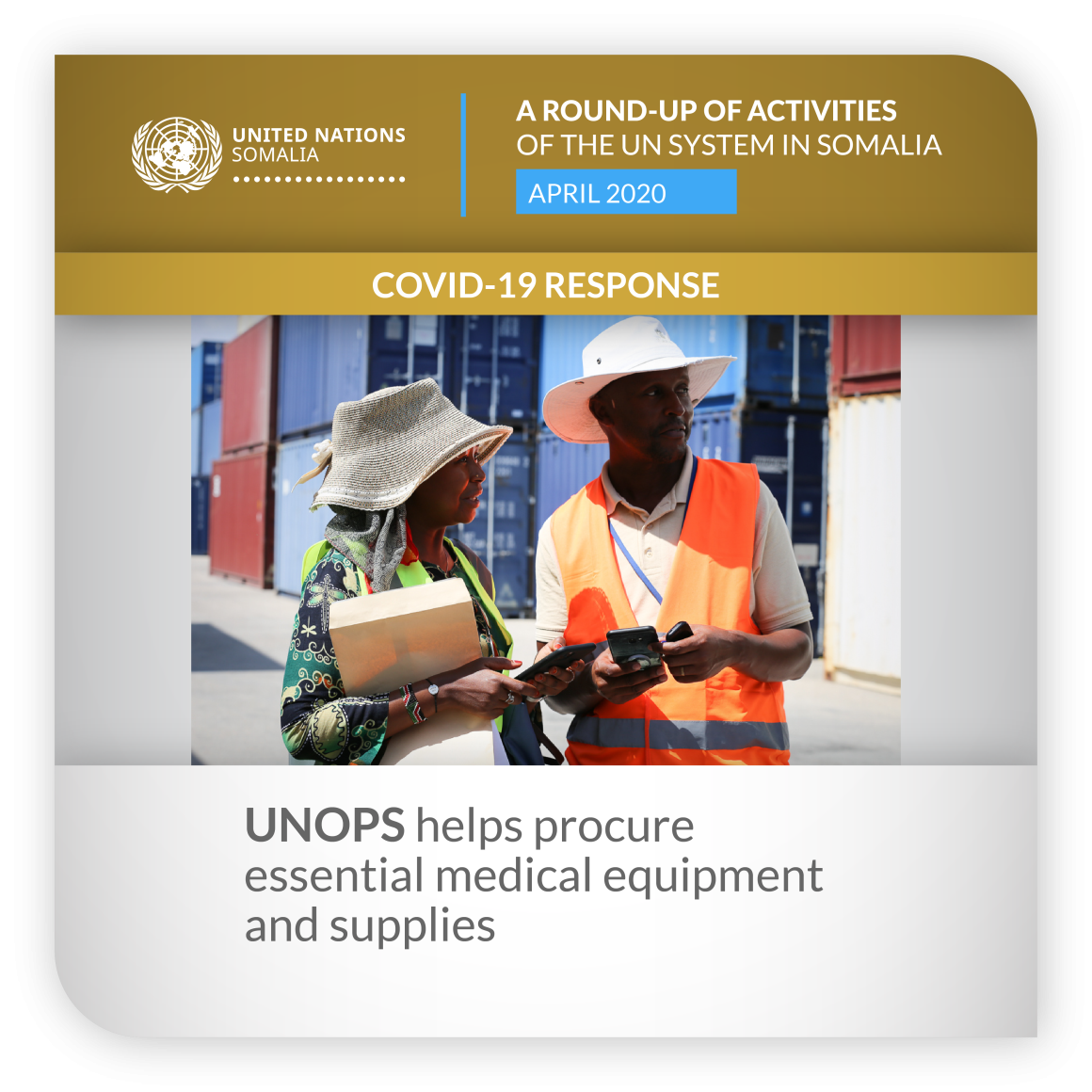 ROUNDUP UNOPS APRIL 2020